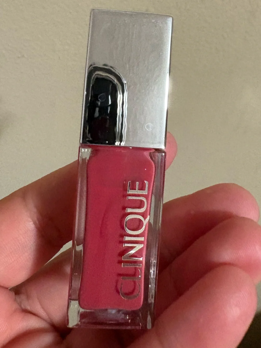 Clinique Pop Lip + Cheek Oil — 44 Pink Honey Brand New Never Used.